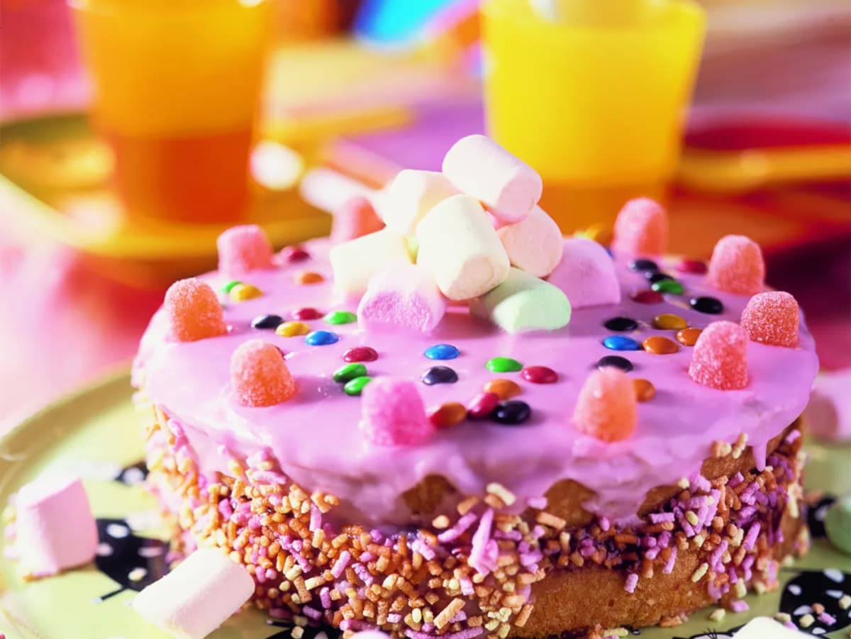 Roze koektaart