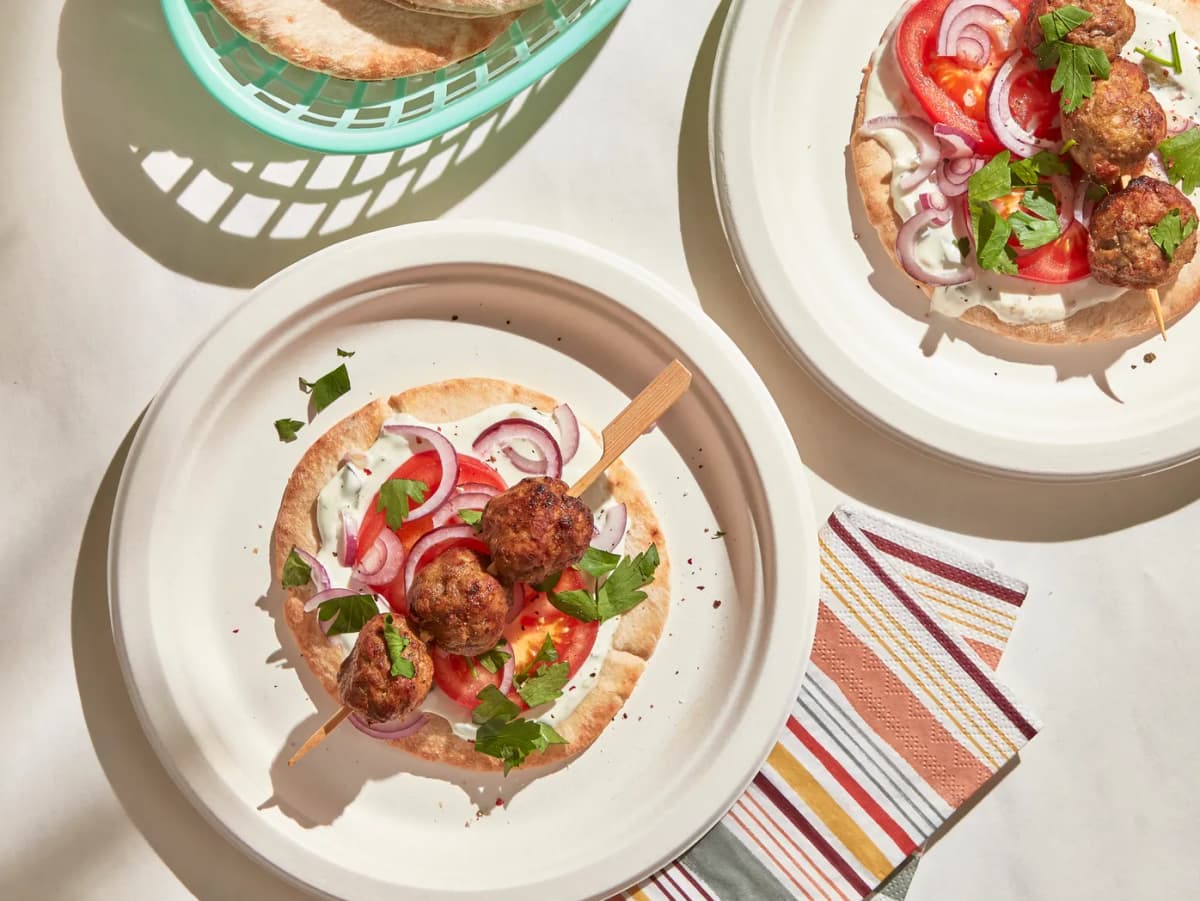 Griekse pita gyros