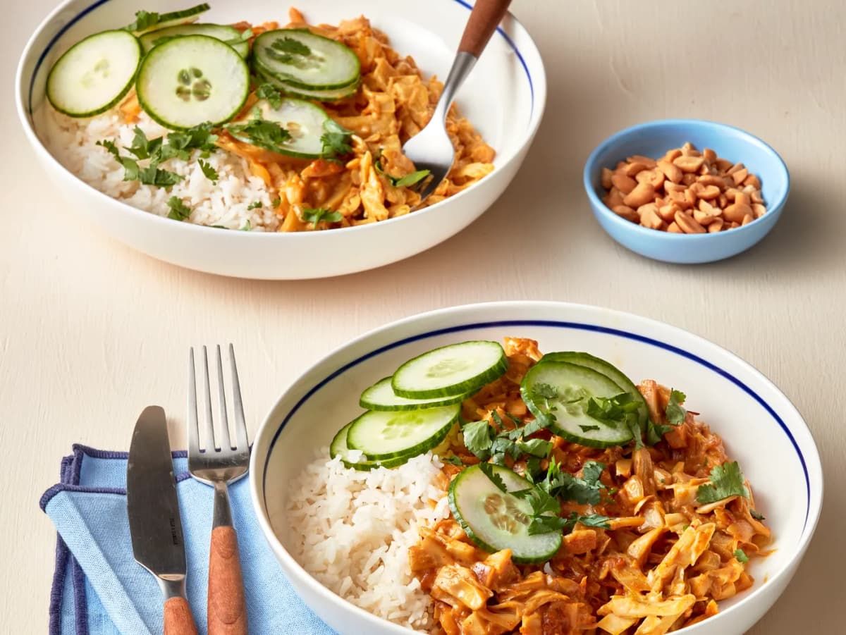 Rendang van jackfruit