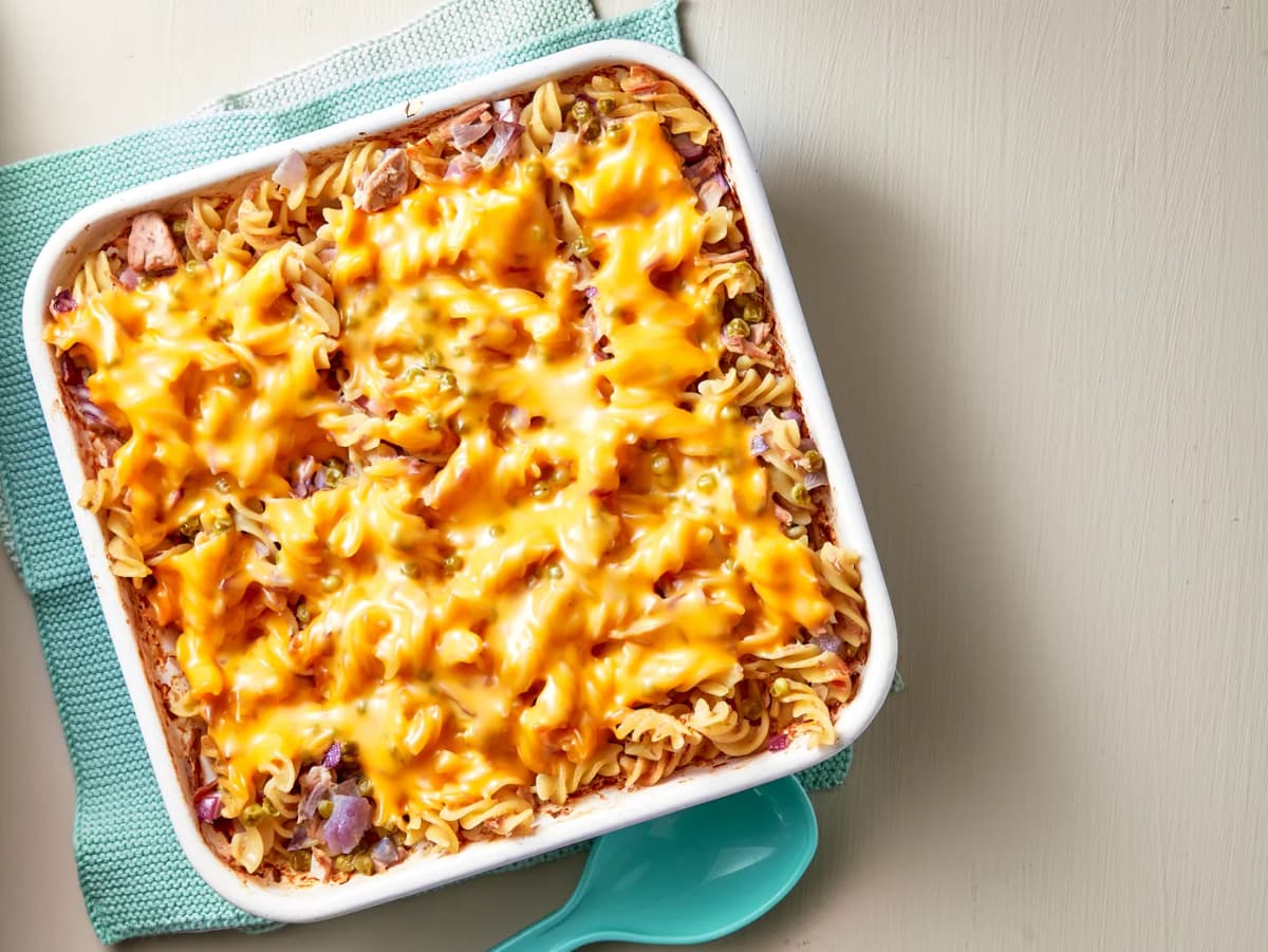 Tuna melt pasta