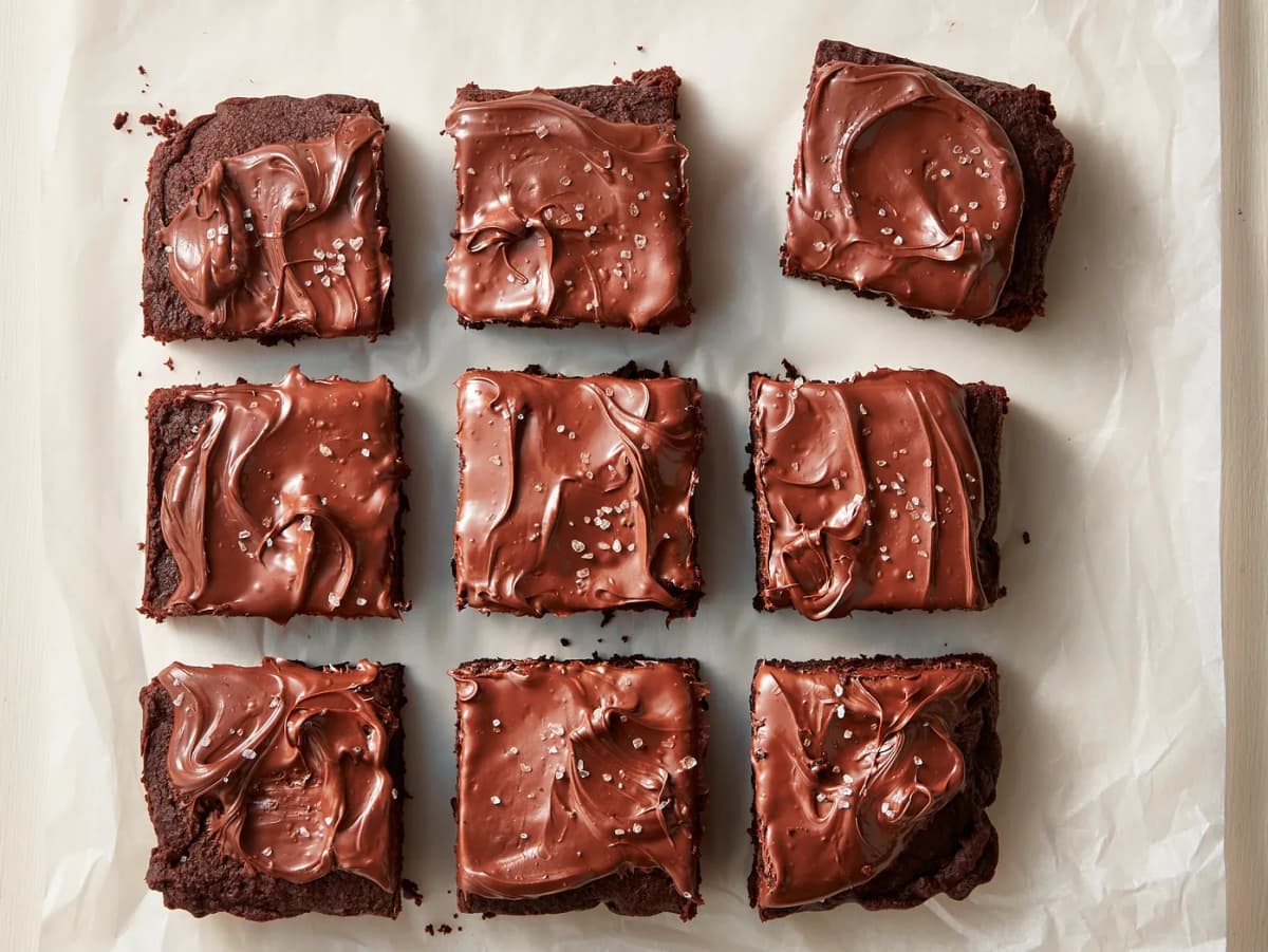 Bietenbrownies