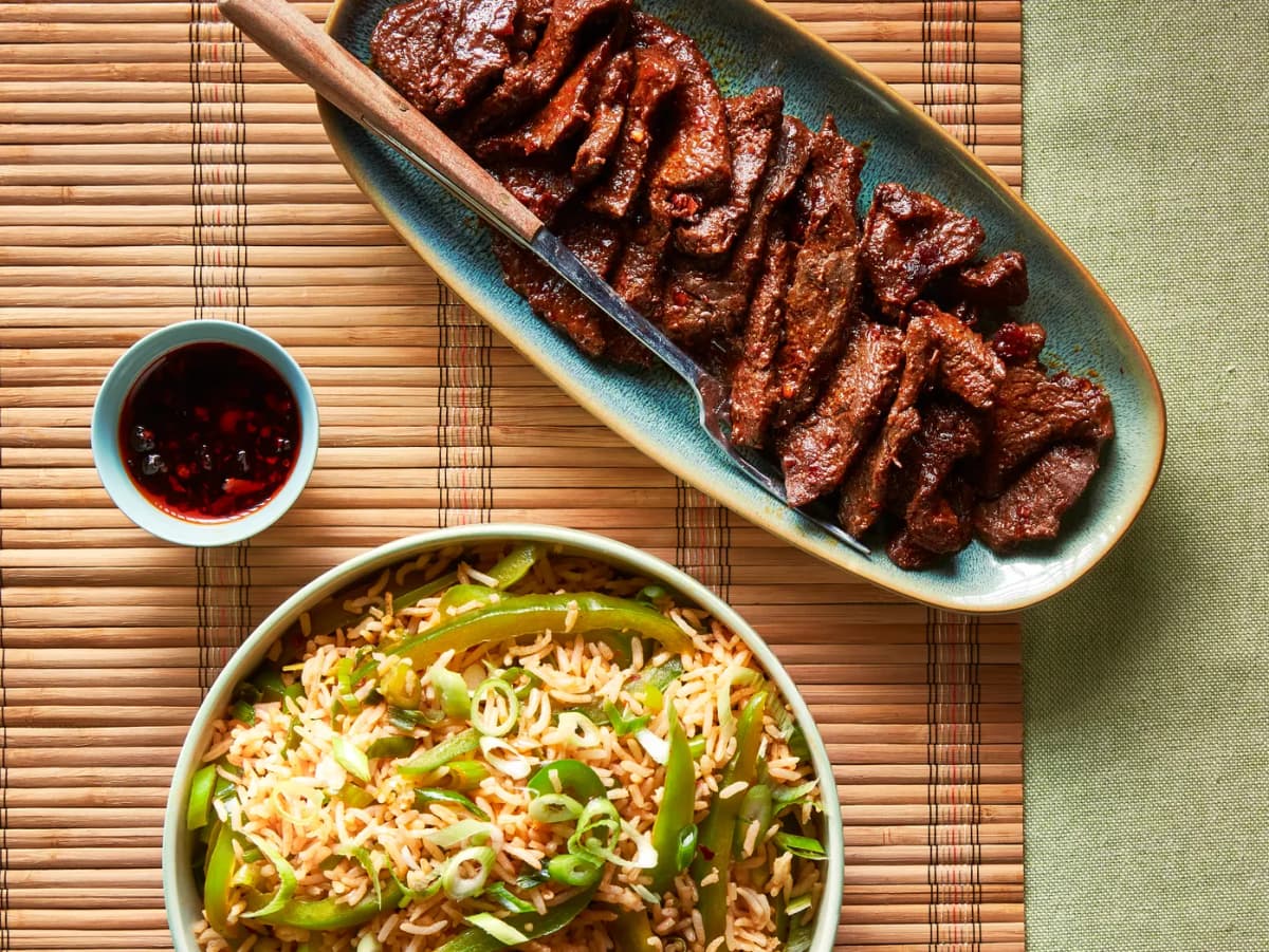 Szechuan beef