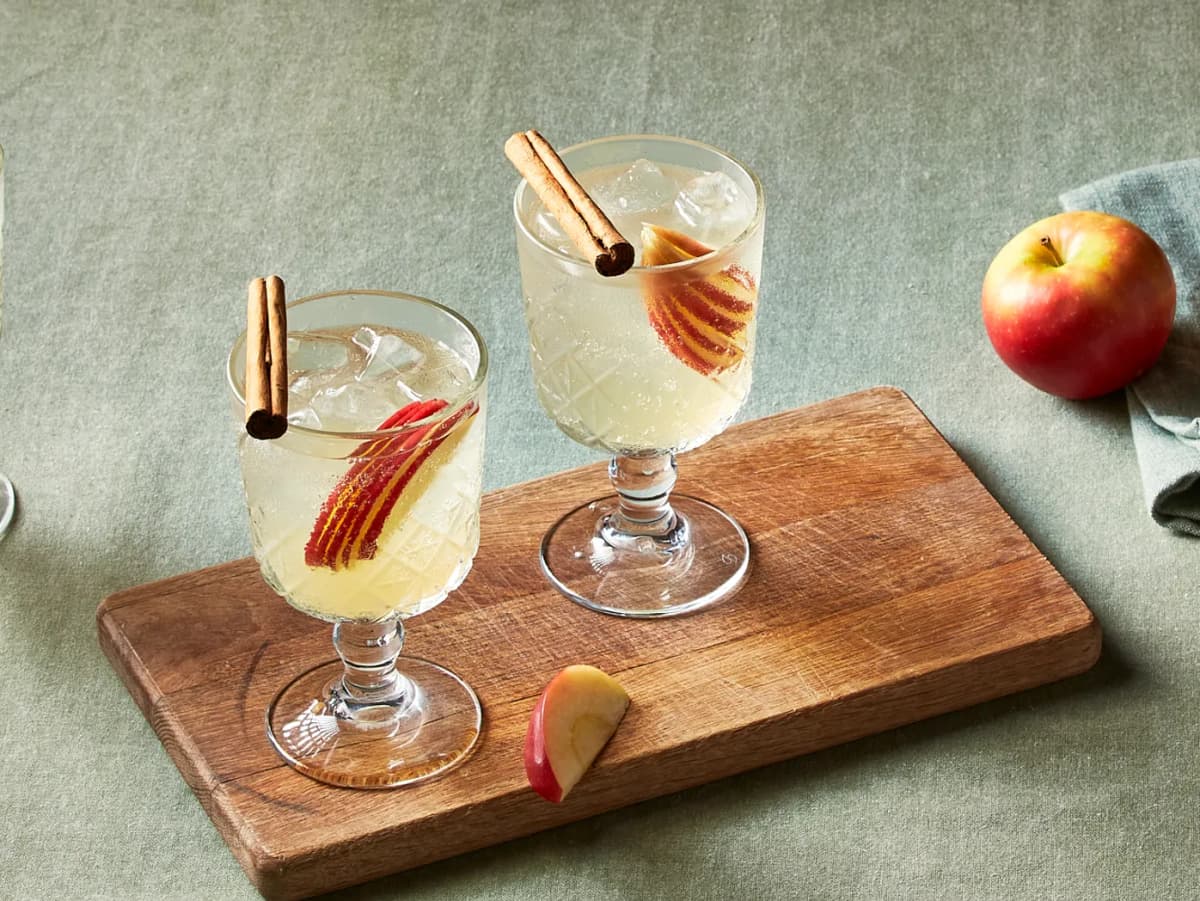 Appel-kaneelmocktail