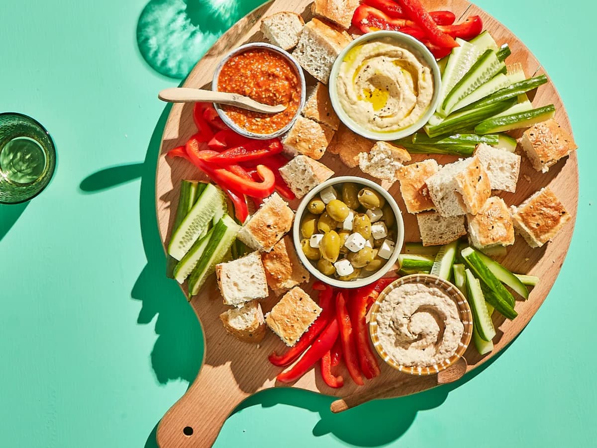 Mezzeborrelplank