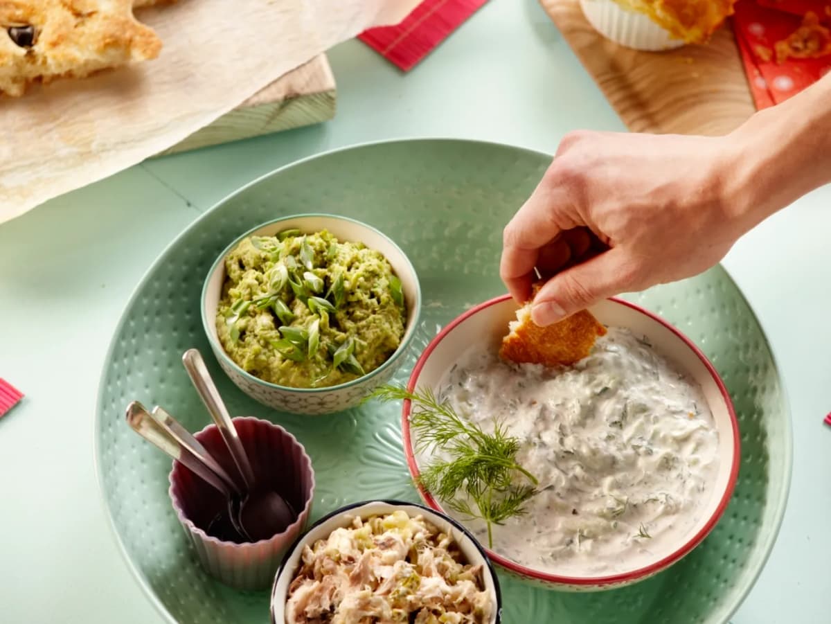 Makreelrillettes met augurk