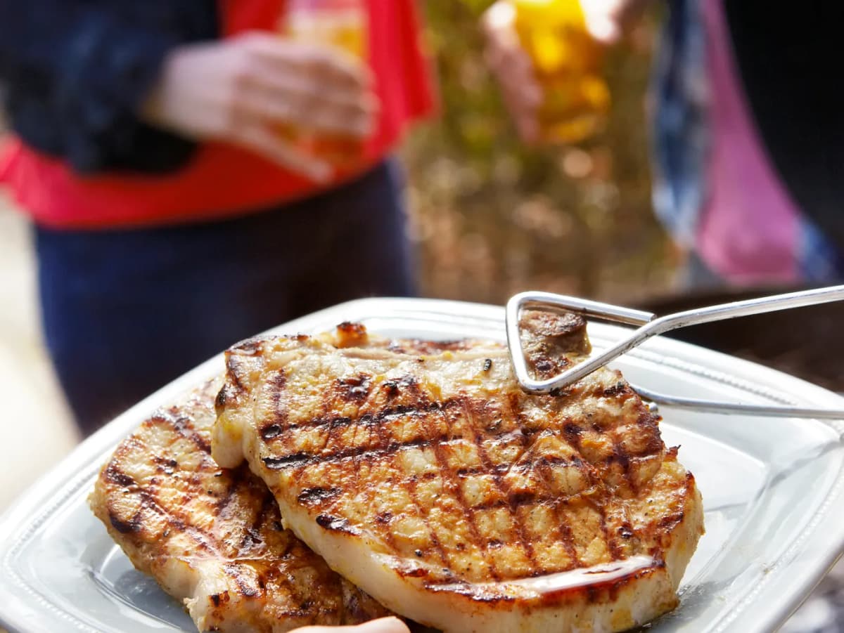 Ribkarbonade met honing-citroenmarinade