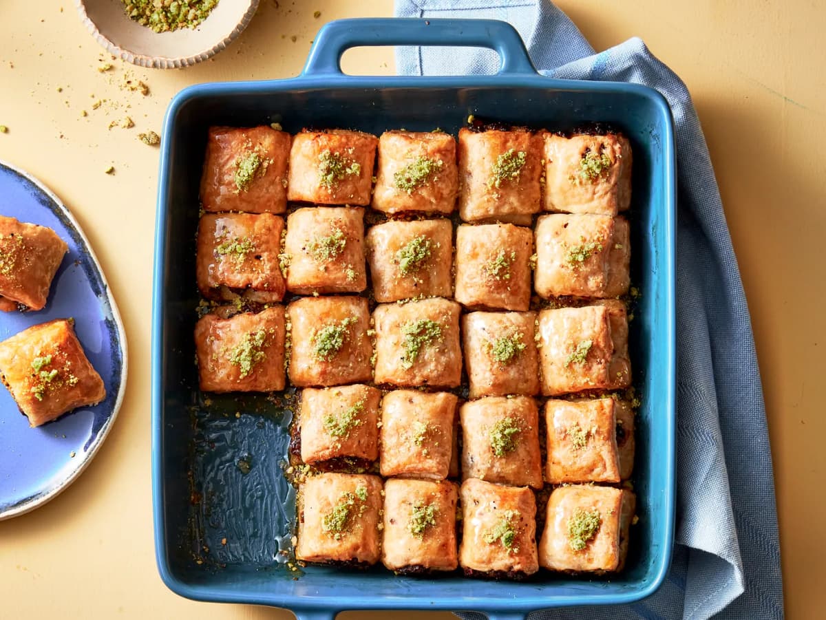 Baklava met pistache