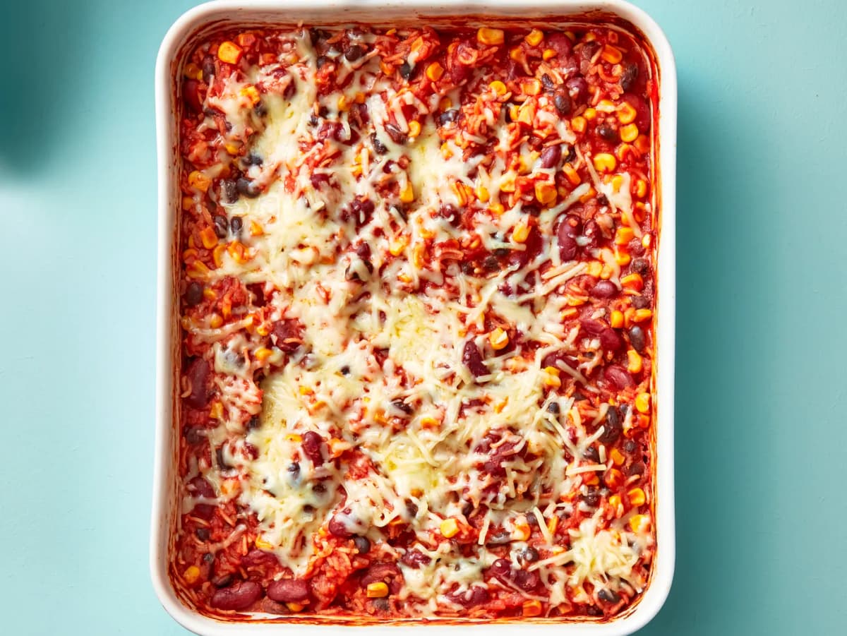 Chili sin carne uit de oven