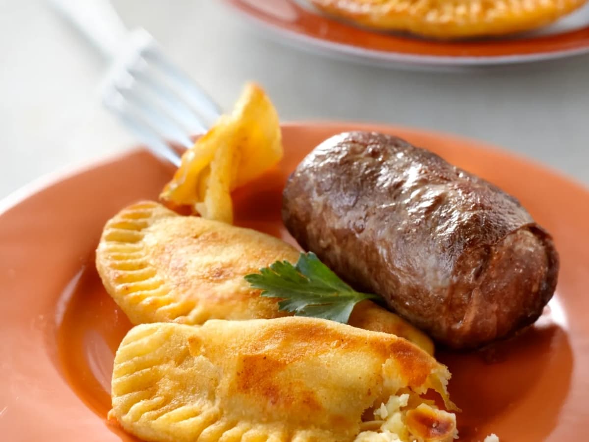 Rundervinken met aardappelbeignets
